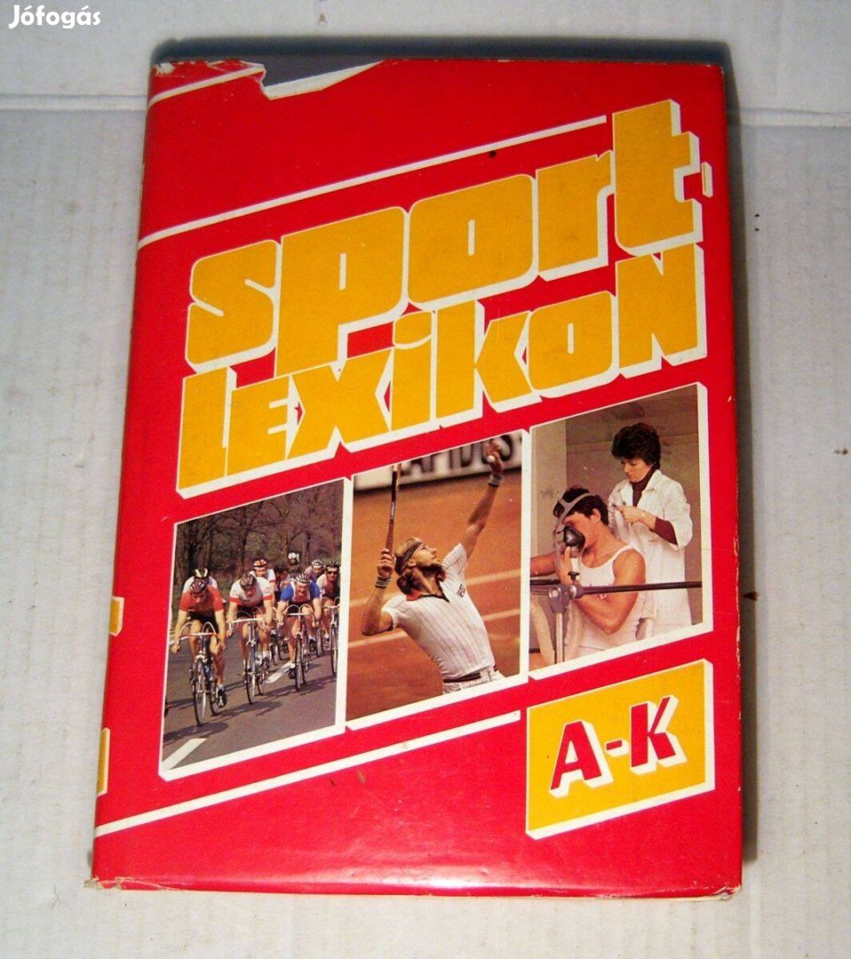 Sportlexikon I. (A-K) 1985 (8kép+tartalom)