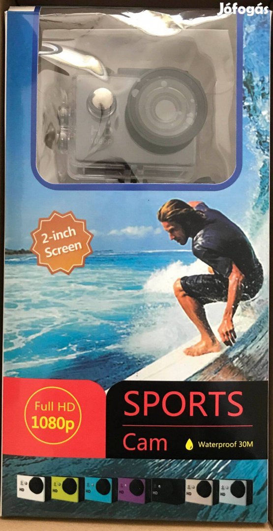 Sports Fullhd vízálló akciókamera