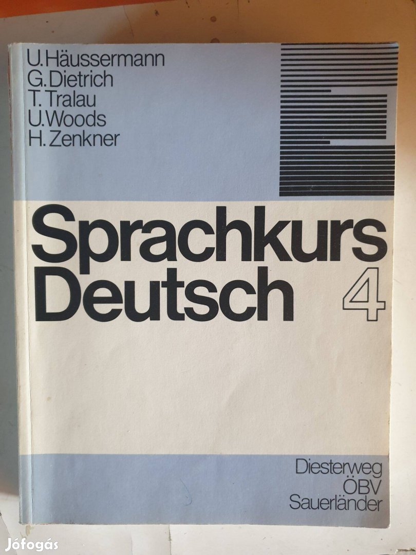 Sprachkurs Deutsch 4. / Német nyelvi tankönyv