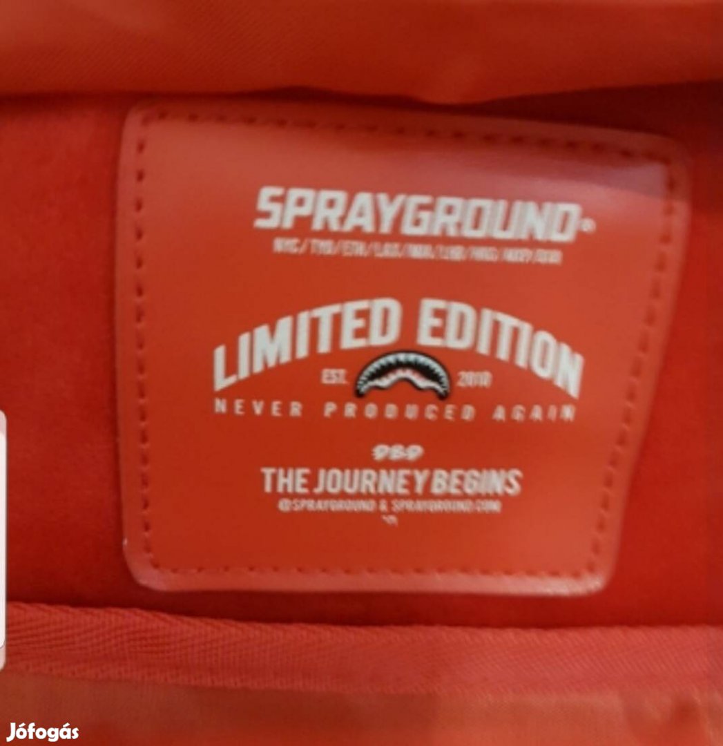 Sprayground limited edition hátizsák