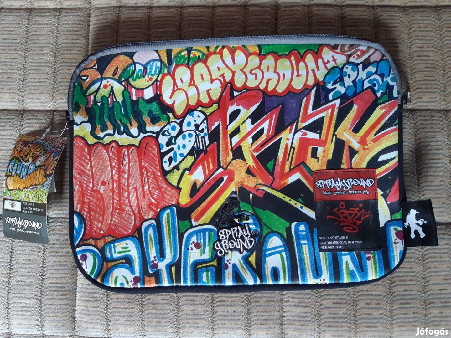 Sprayground márkás új laptop táska notebook tok címkés