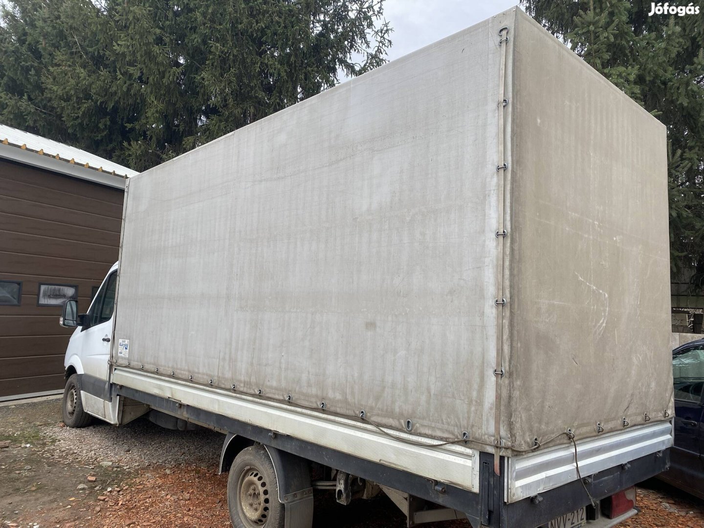 Sprinter Vw craftert Felépítmény plató roloponyva