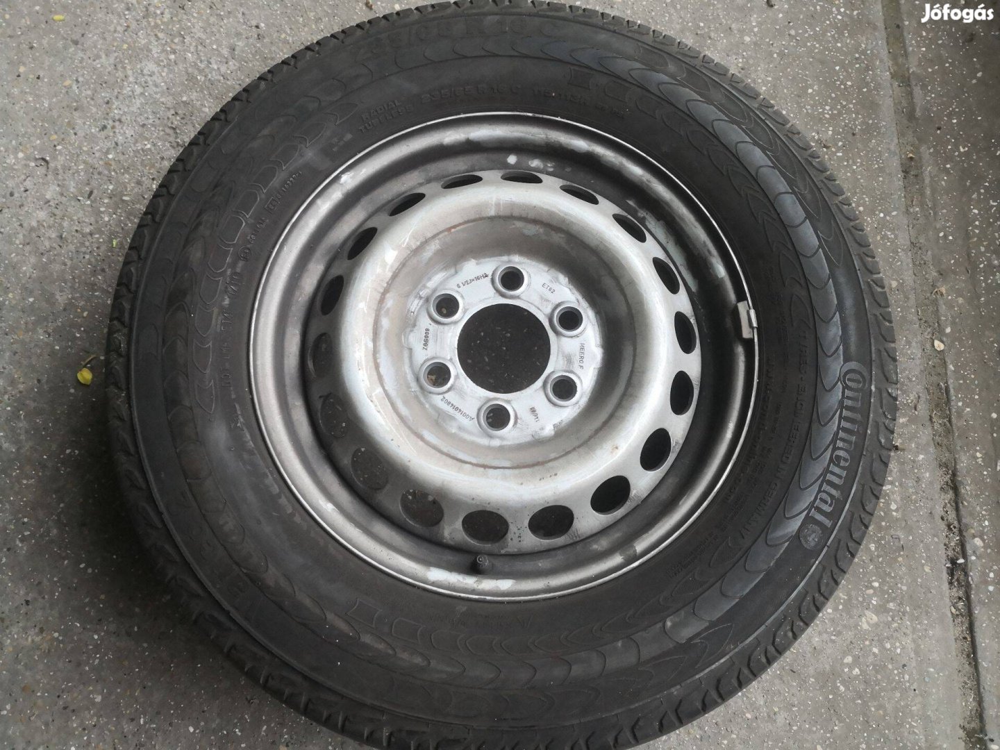 Sprinter / Crafter 16-os pótkerék 6x130-as lyukosztású