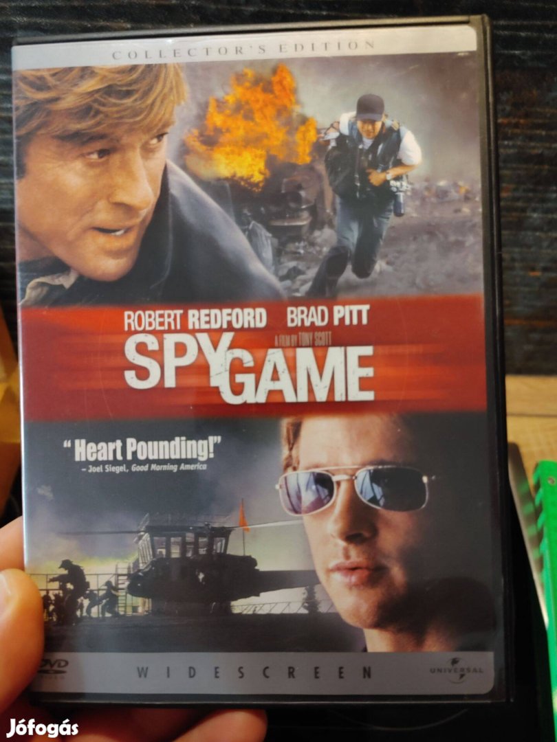 Spy Agme kémjátszma Brad Pitt Robert Redford dvd angol -nincs magya