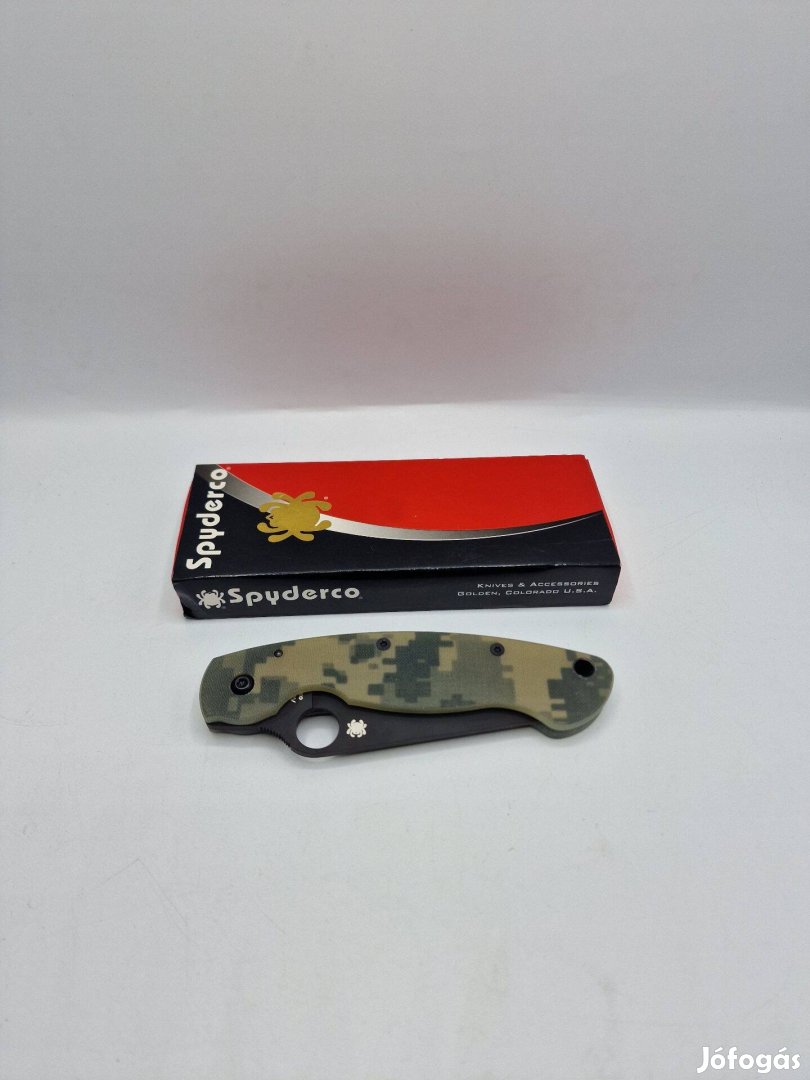 Spyderco Military G-10 kés, használt
