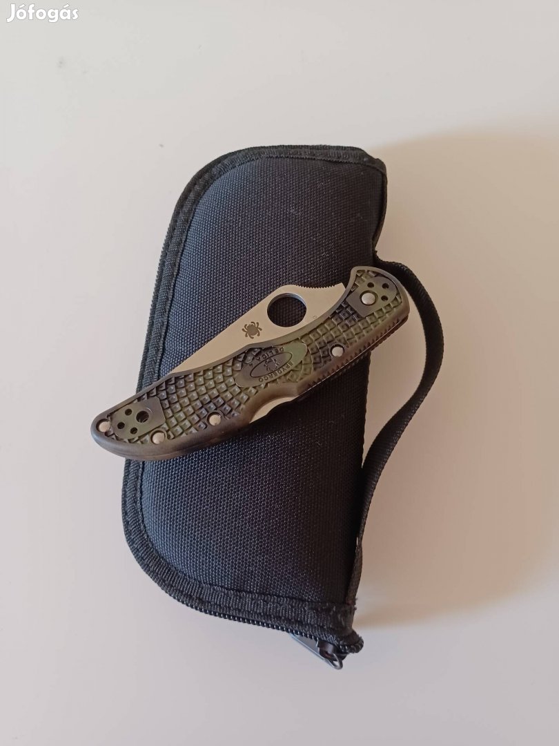 Spyderco Zome Green zsebkés bicska 