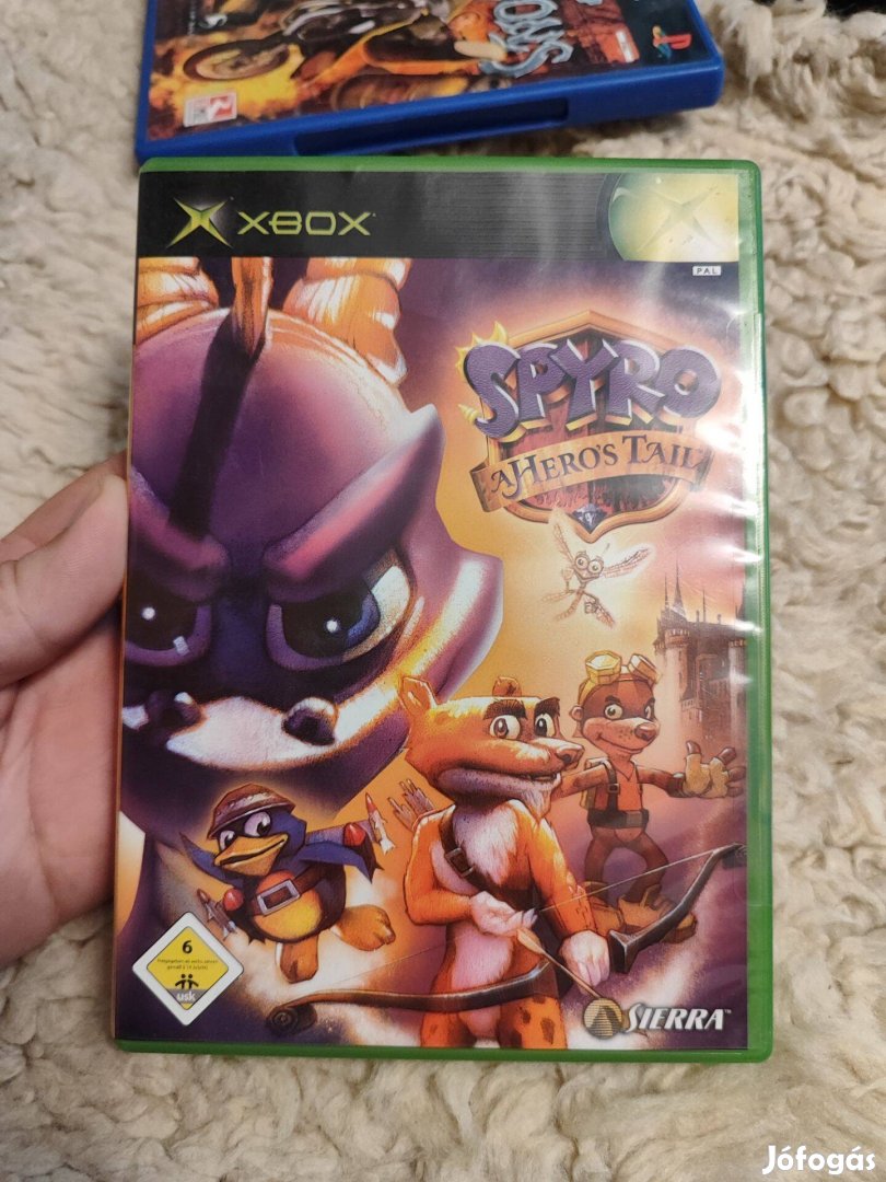 Spyro A Hero's Tail xbox játék