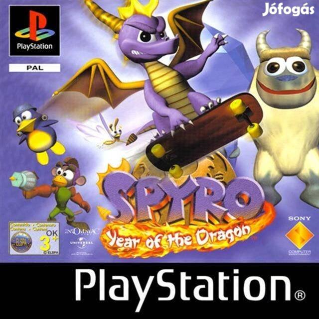 Spyro Year of the Dragon, Boxed PS1 játék