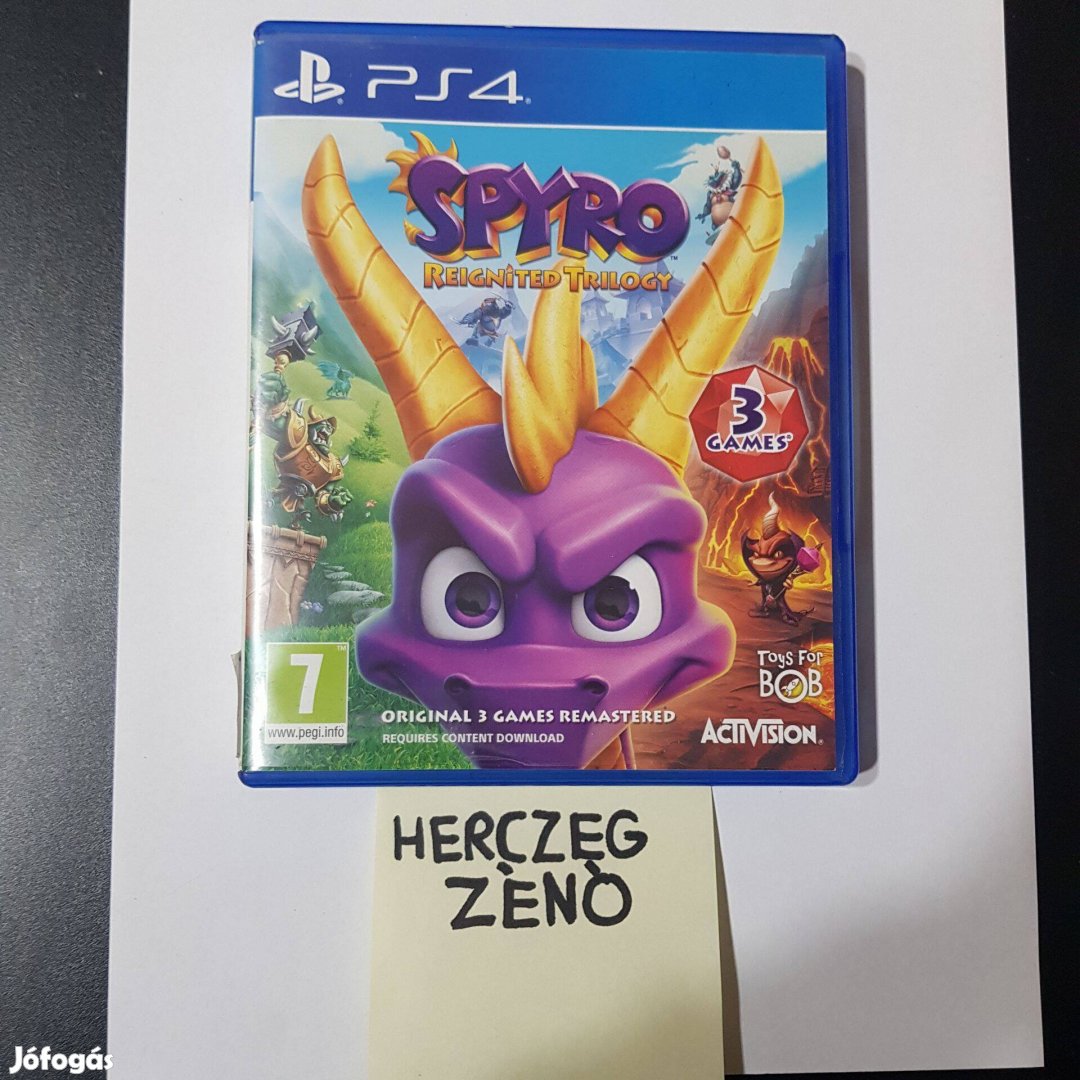 Spyro trilogy ps4