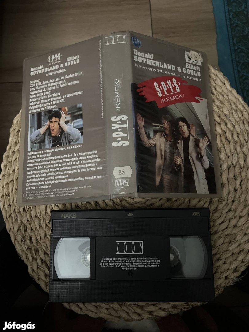 Spys kémek vhs film