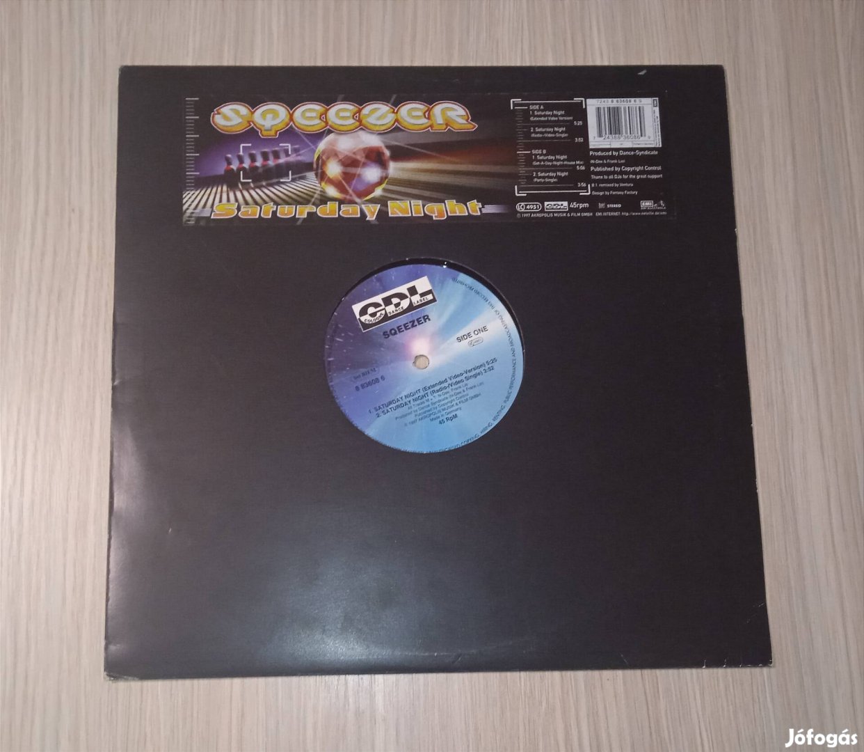 Sqeezer - Saturday Night (Vinyl,1997)