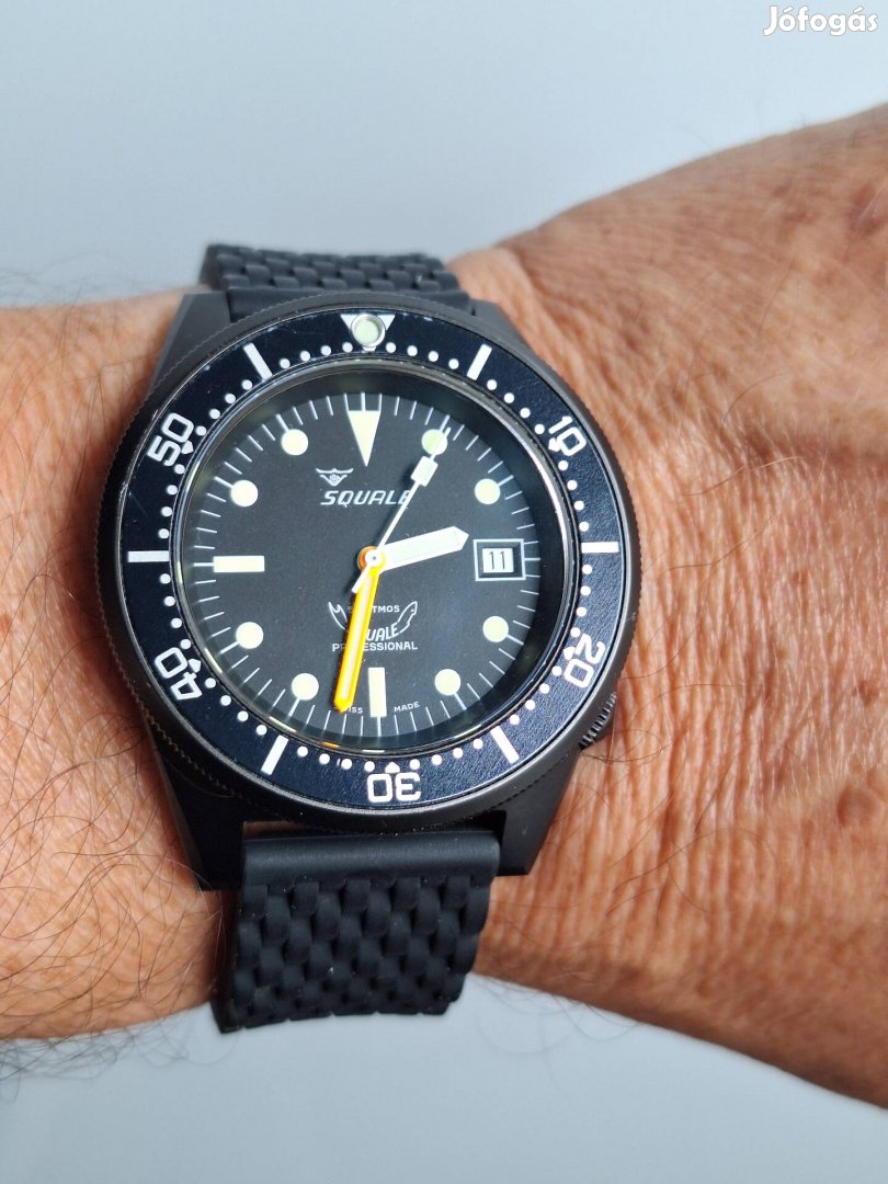 Squale 50 atmos 1521 automata férfi karóra 