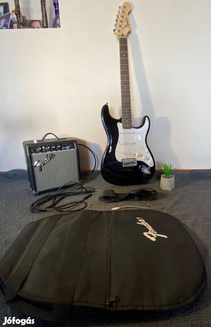 Squier Fender Stratocaster elektromos girár