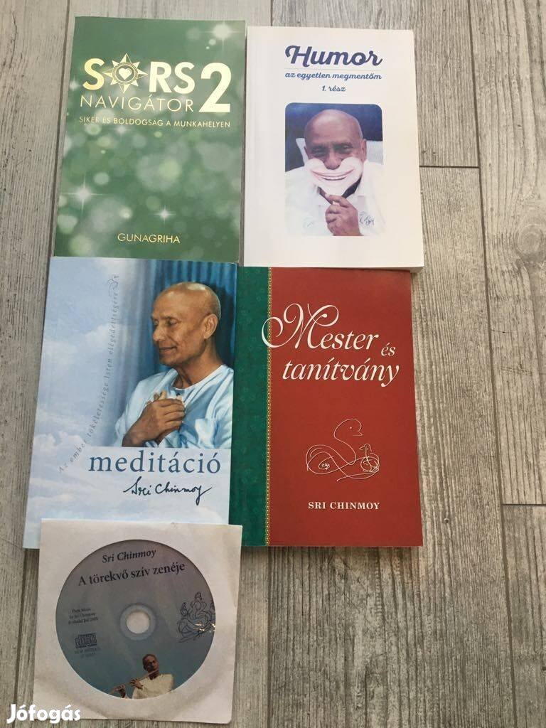 Sri Chinmoy és Gunagriha könyvek Ezoterikus témakör