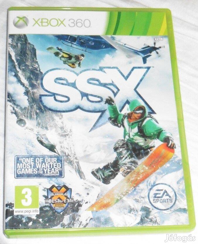 Ssx (Snowboard) Gyári Xbox 360, Xbox ONE, Series X Játék