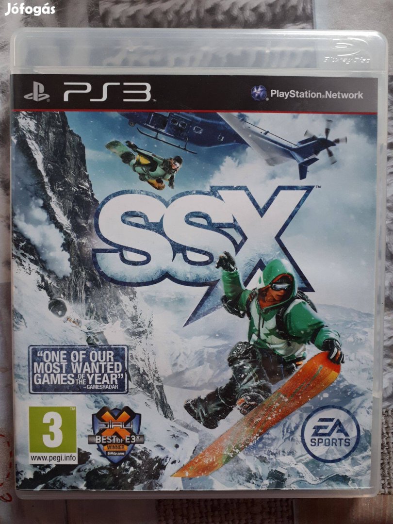 Ssx ps3 játék,eladó,csere is