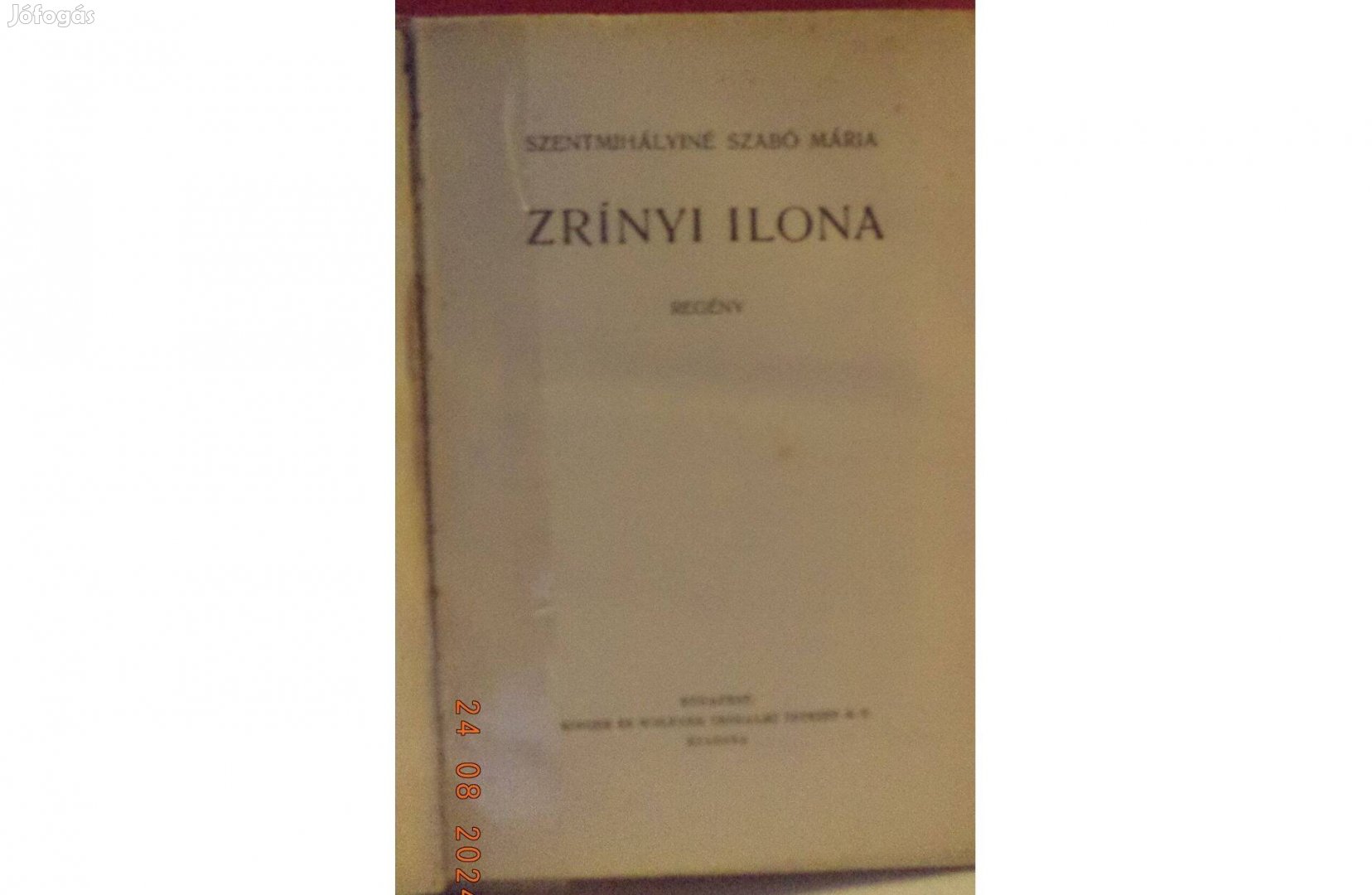 Sszentmihályiné, Szabó Mária: Zrínyi Ilona