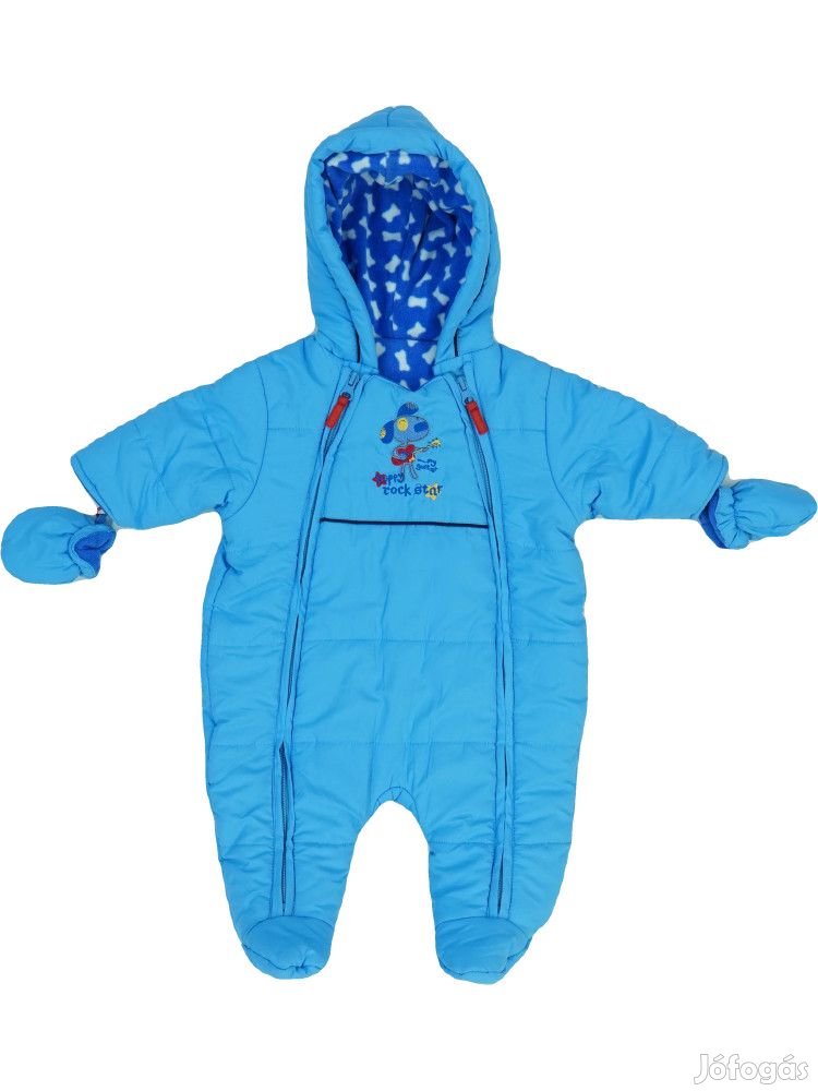 St.Bernard Használt (újszerű) Fiú Baby overál (Méret: 68)