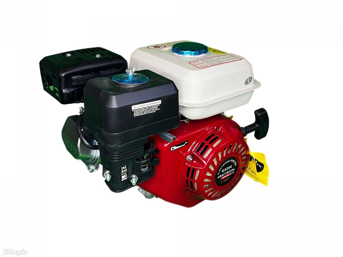 Stabil motor 7.5hp beépítésre kész Gx200 klón