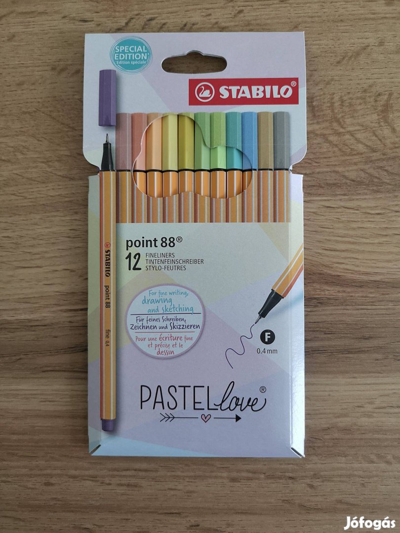 Stabilo point 88 Pastellove tűfilcszett