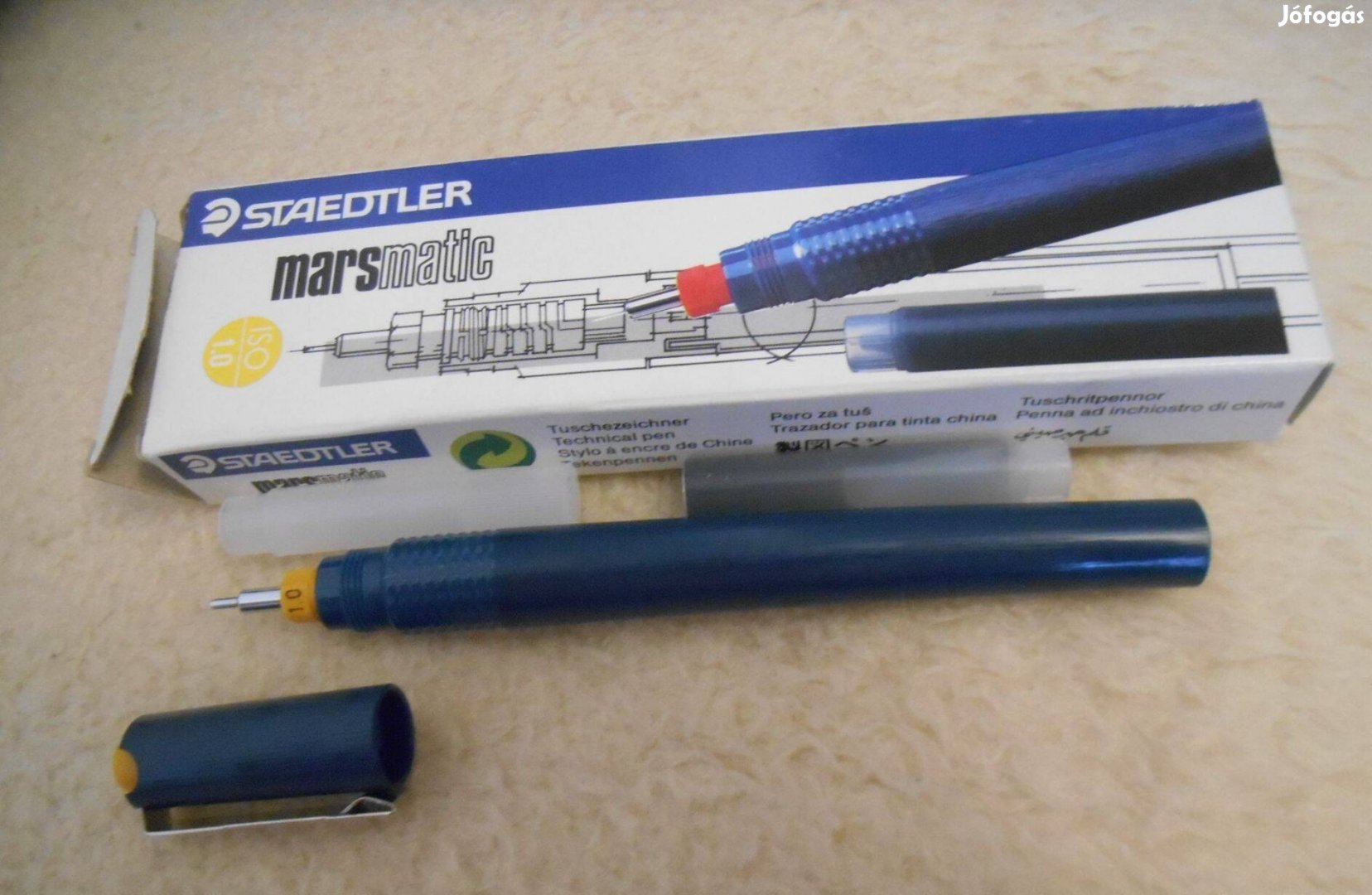 Stadtler csőtollhegy szárral Ú