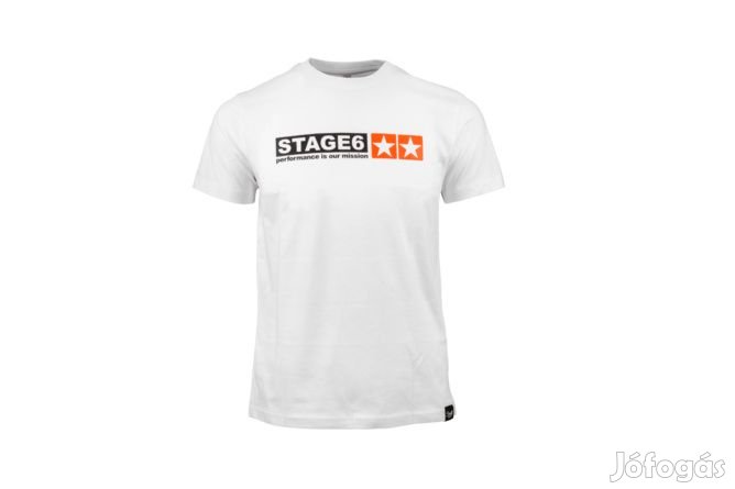 Stage6 Classic póló fehér S