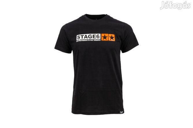 Stage6 Classic póló fekete M