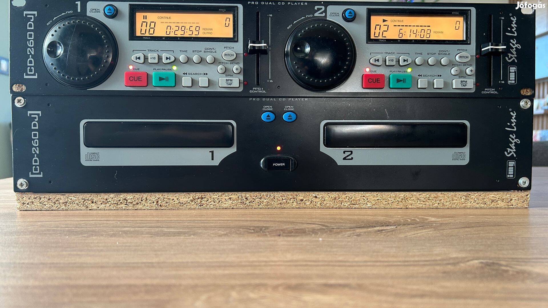 Stage Line DJ, dupla CD lejátszó