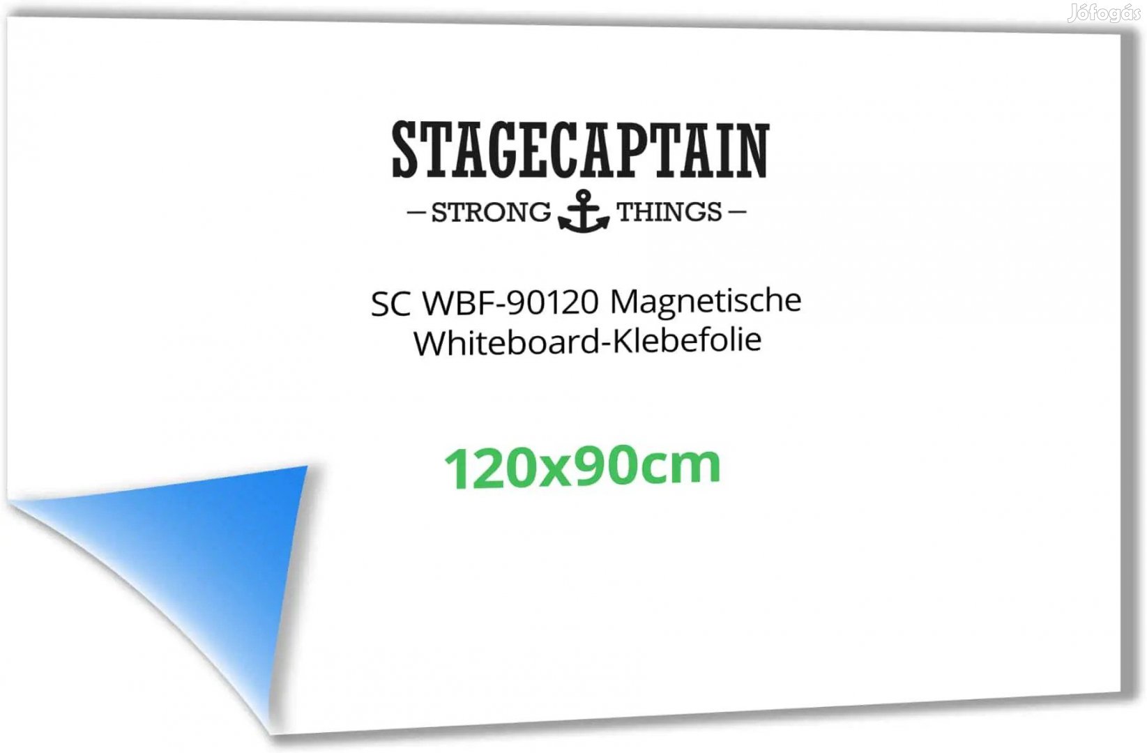 Stagecaptain WBF-90120 mágneses fehértábla ragasztófólia