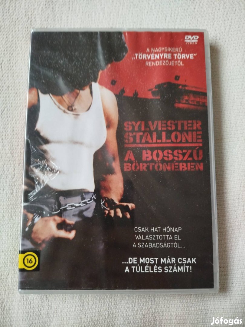 Stallone - A bosszú börtönében dvd (fóliás)