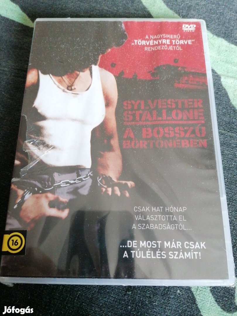 Stallone - A bosszú börtönében fóliás dvd