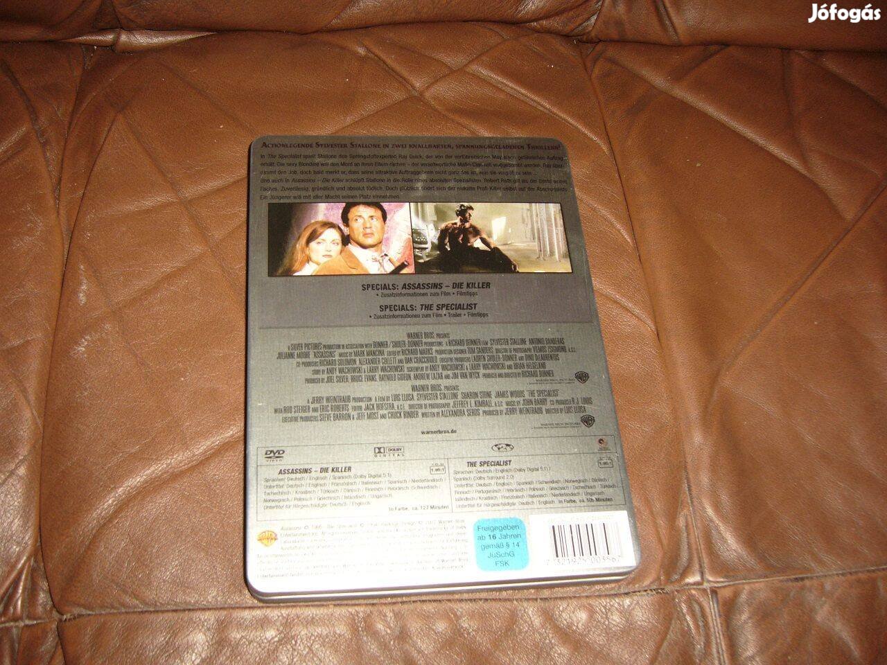 Stallone : Bérgyilkosok / Specialista DVD film Fémdoboz ! Új filmek