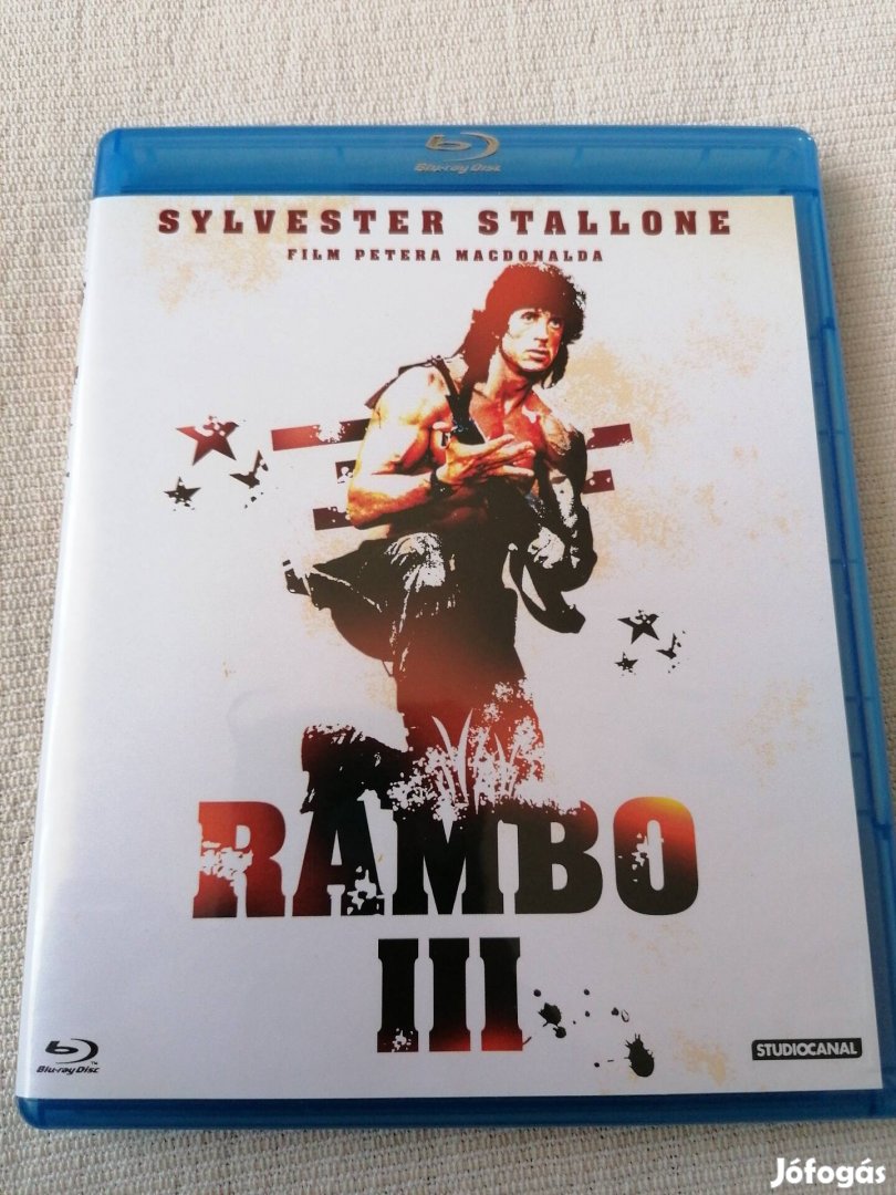 Stallone - Rambo III. blue ray (szinkronos, külföldi kiadás) 