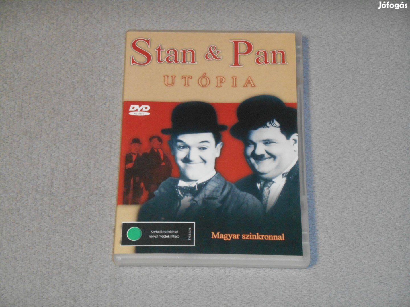 Stan & Pan - Utópia DVD film (Ritka!)