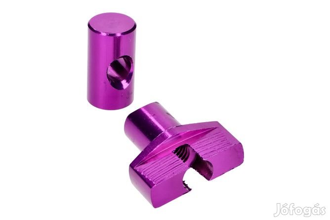 Standard Parts fékbowden feszítő M6 alumínium, lila 2 db