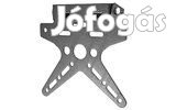 Standard Parts rendszámtábla tartó supermoto univerzális fekete