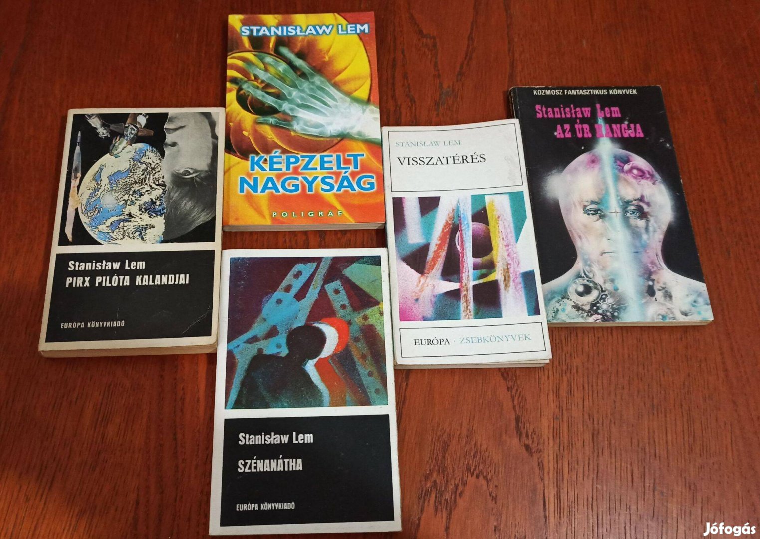 Stanislaw Lem könyvcsomag 5 db könyv