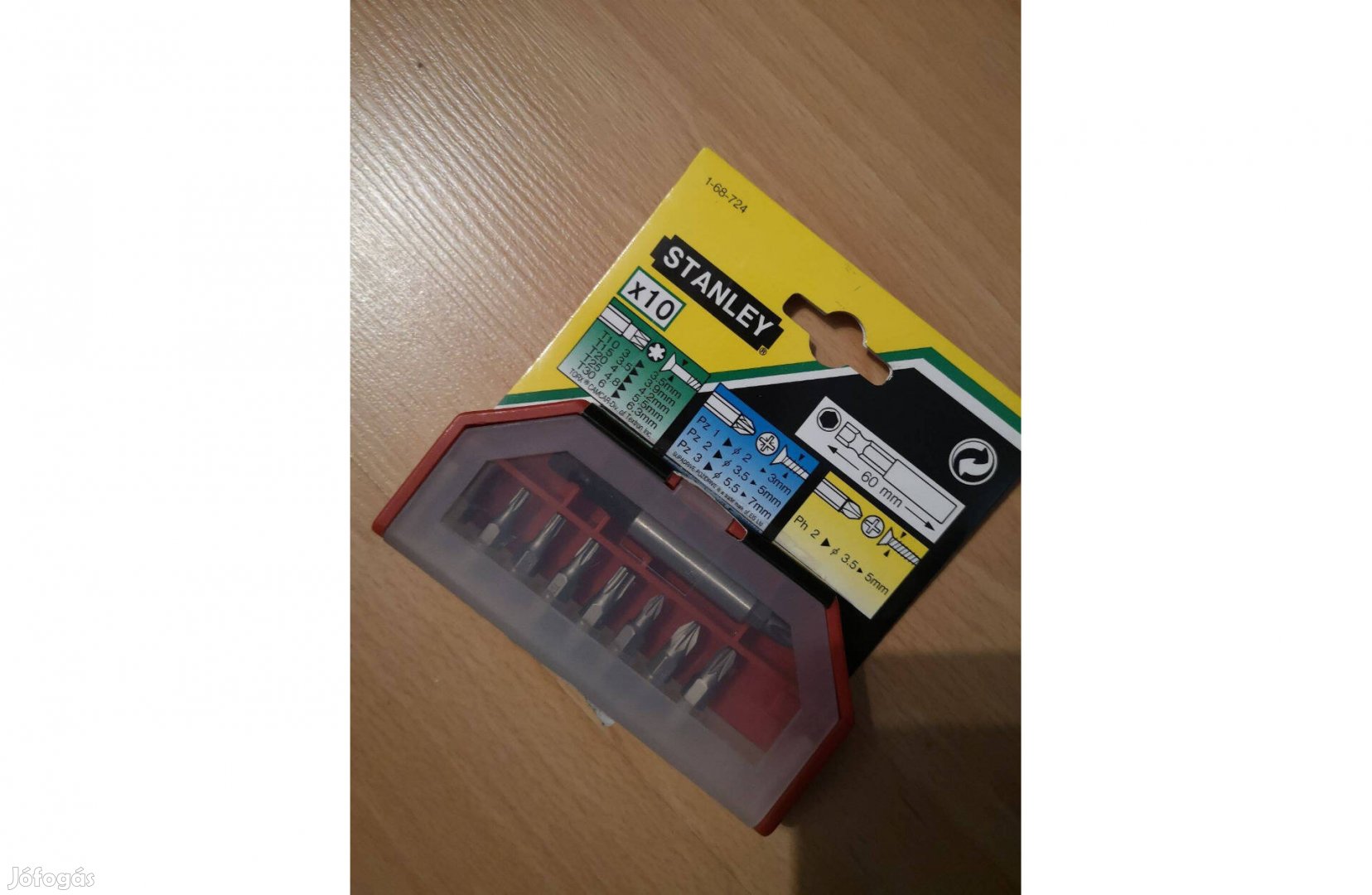 Stanley 10 részes Torx + PH10 készlet