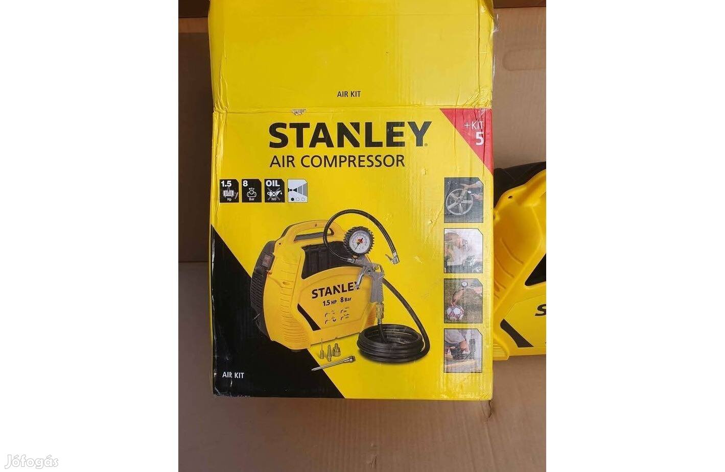 Stanley Air Kit 8 bar Elektromos kompresszor új!