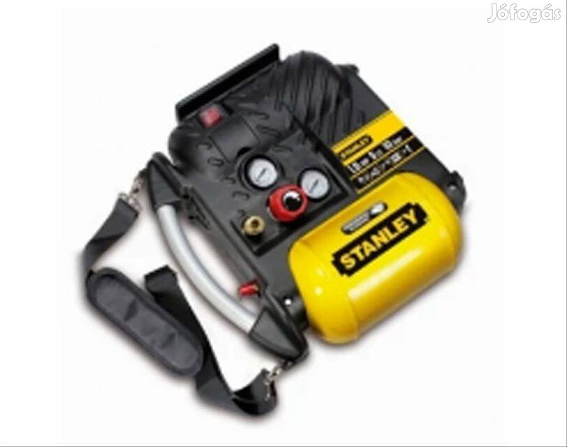 Stanley mini kompresszor vállra akasztható hordozható 10 bar 5 liter