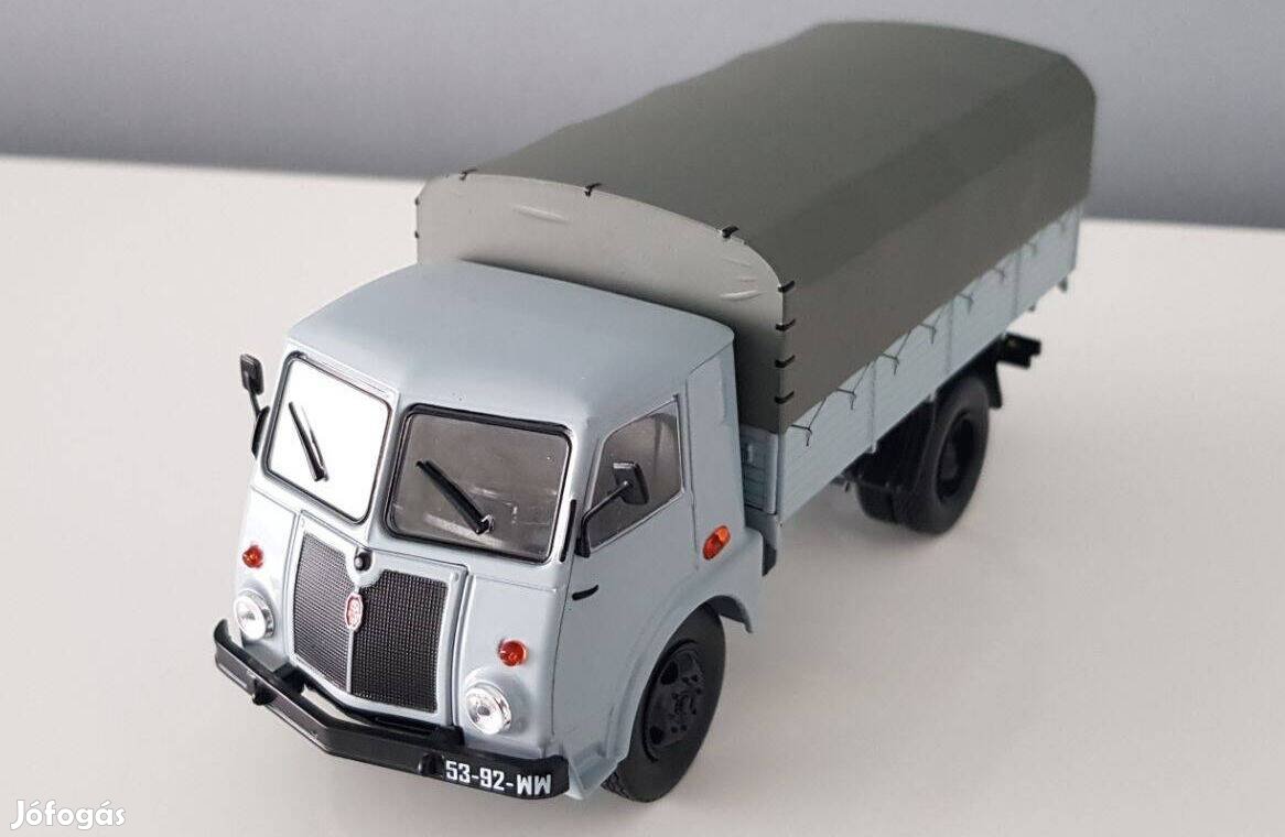 Star 25 1:43 1/43 Deagostini DeA modell platós ponyvás teherautó