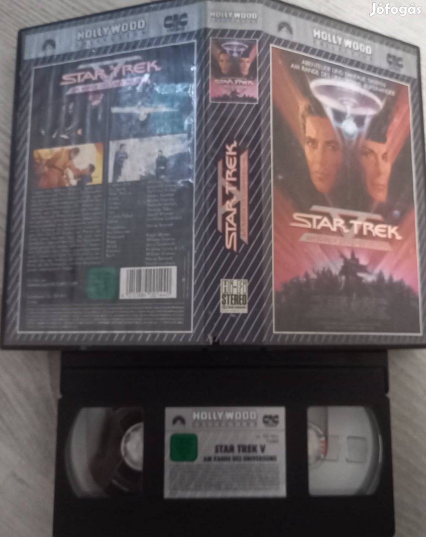 Star Trek V. - sci- fi vhs - külföldi kiadás