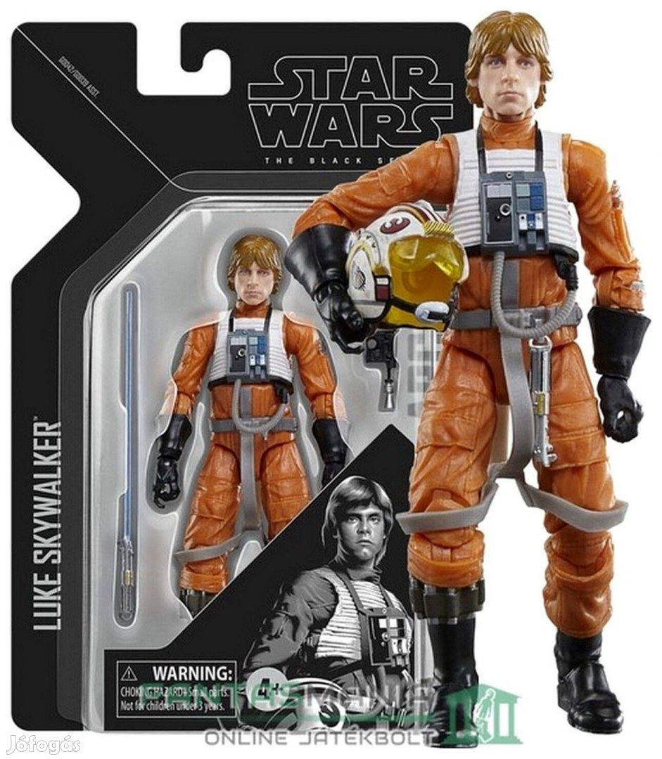 Star Wars 16-18cm Black Series Luke Skywalker X-Wing Pilóta figura