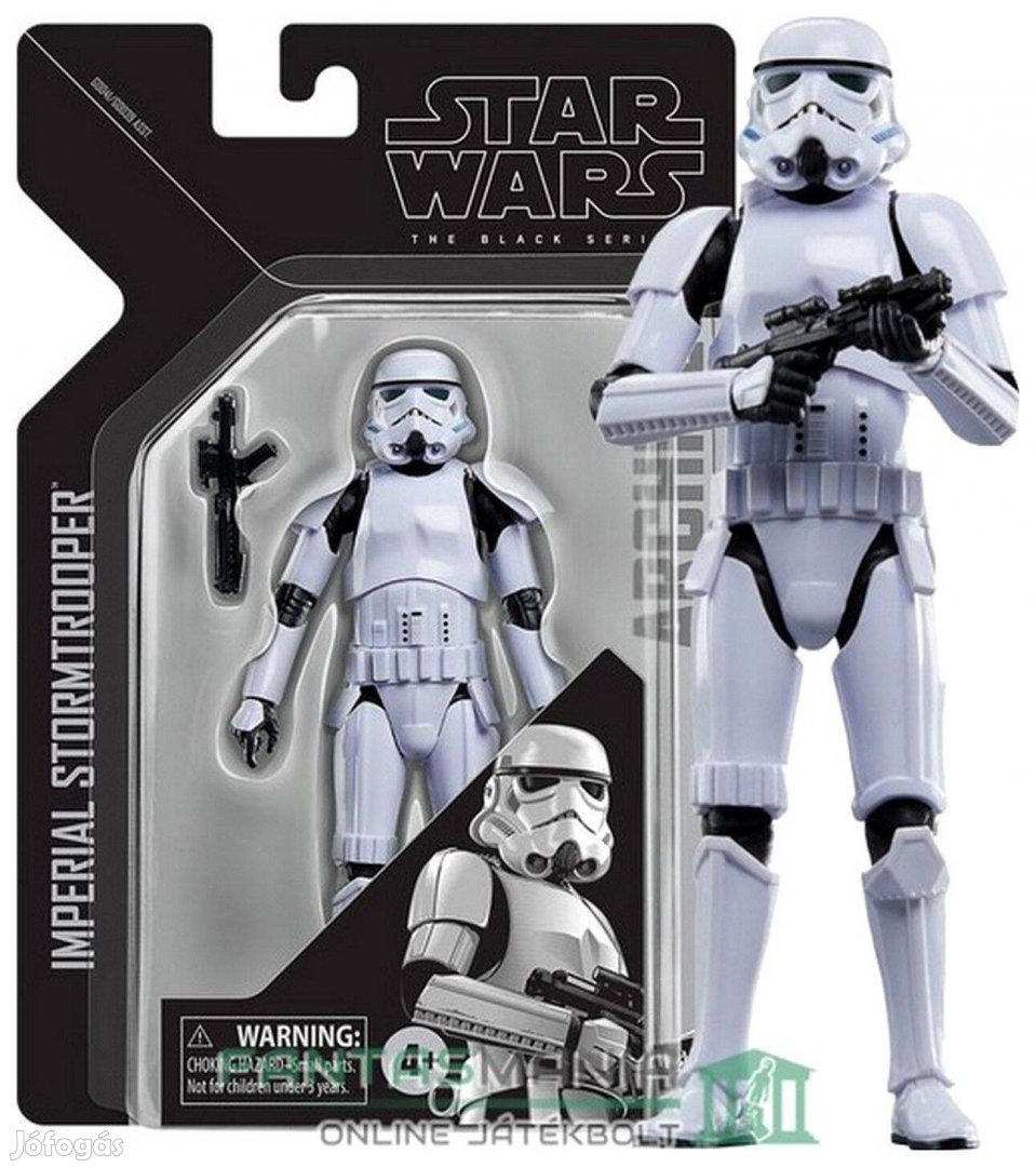 Star Wars 16-18cm Black Series Stormtrooper figura