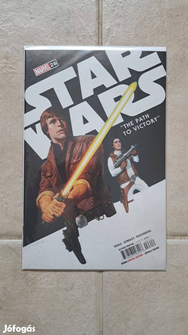 Star Wars 26 - 2nd Print - Gist Variant képregény - Csillagok Háborúja