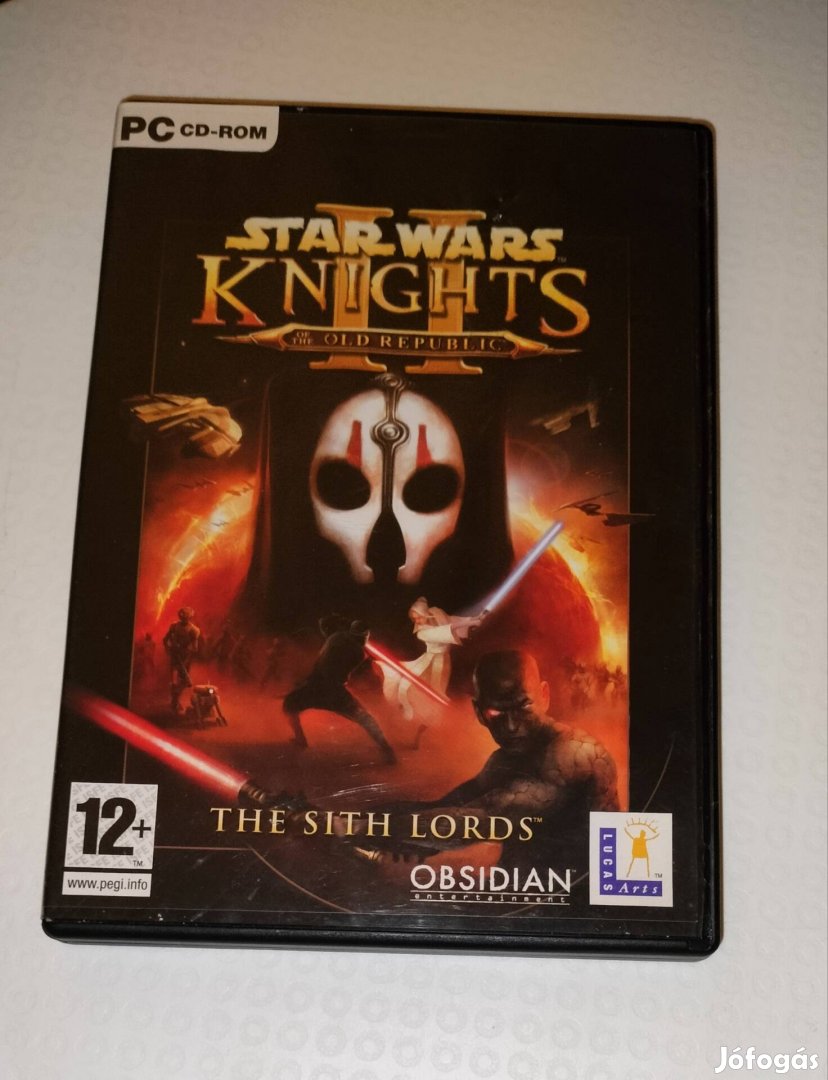 Star Wars 2 The sith lords pc játék 4 lemezes 