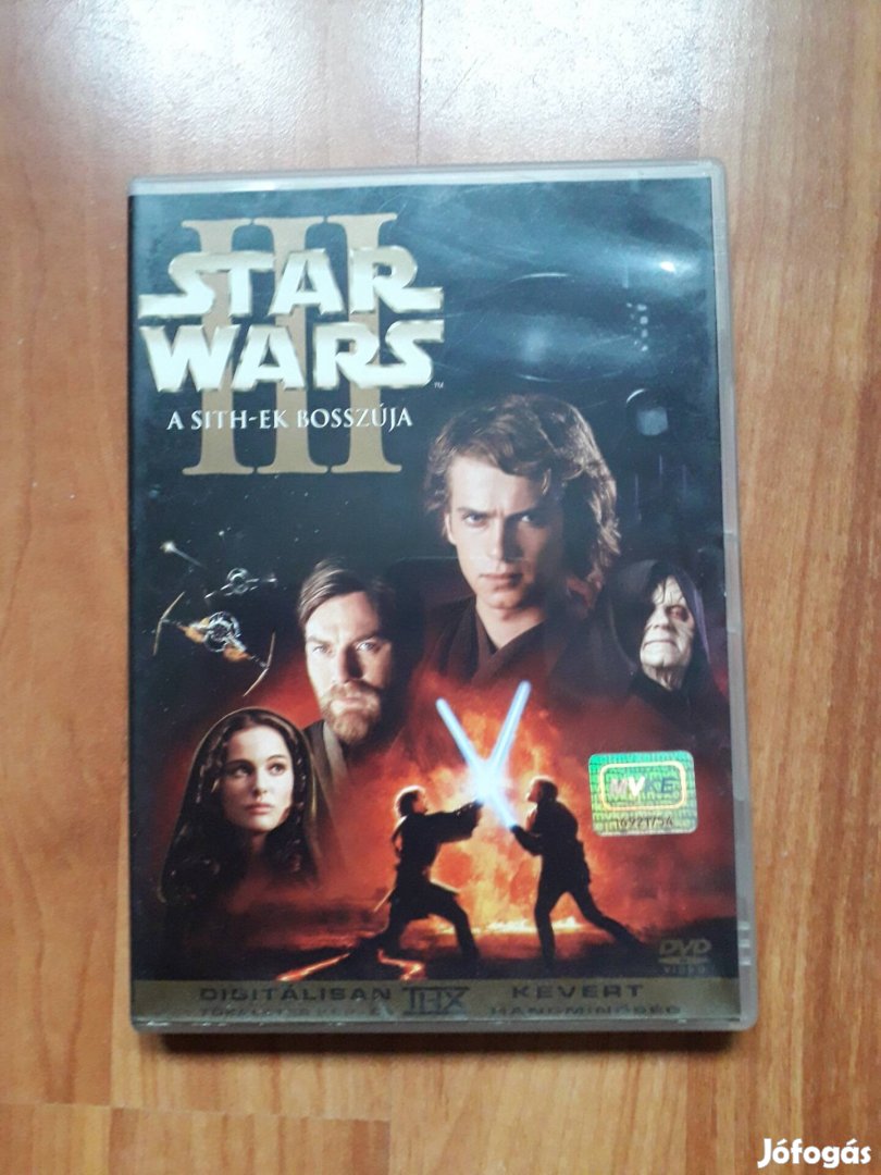 Star Wars 3. A sith-ek bosszúja DVD