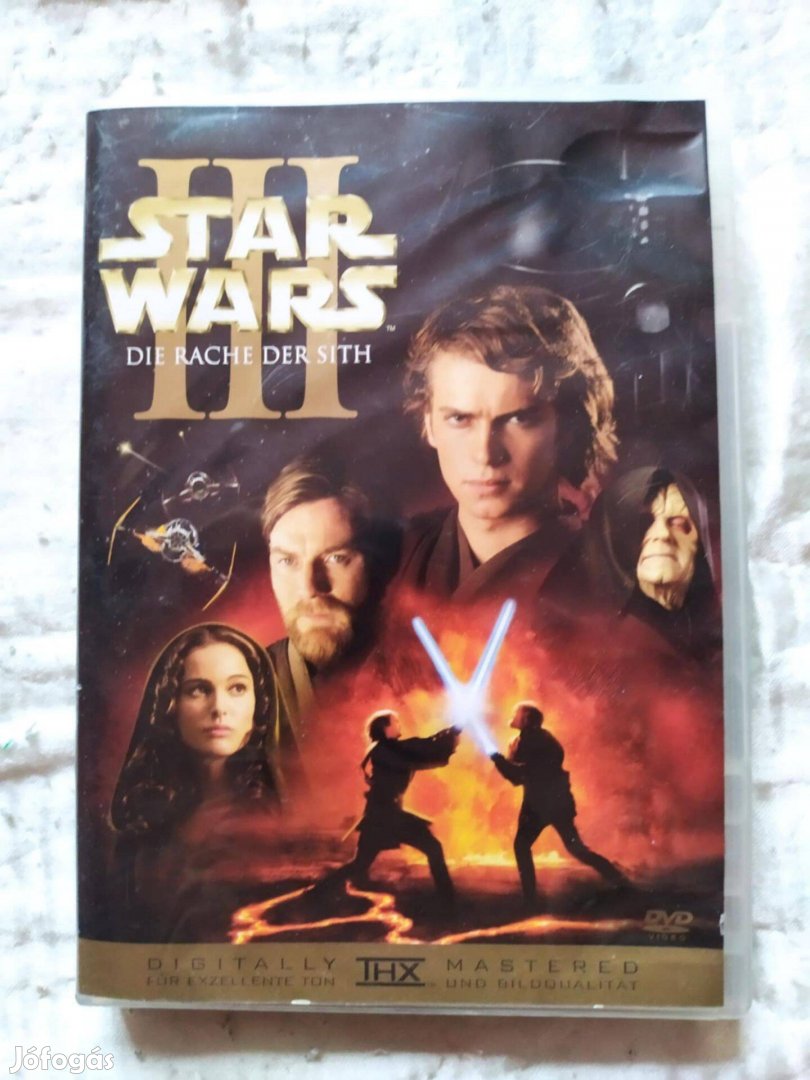 Star Wars A Sith-ek bosszúja DVD (német kiadás)