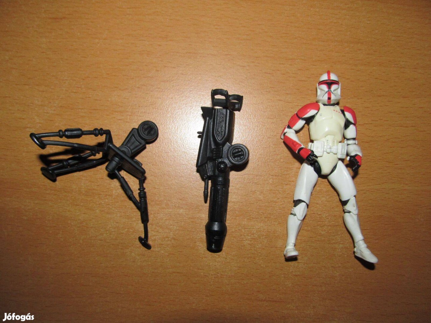 Star Wars Attack Of The Clones figura: Clone Trooper (2001, Hasbro)