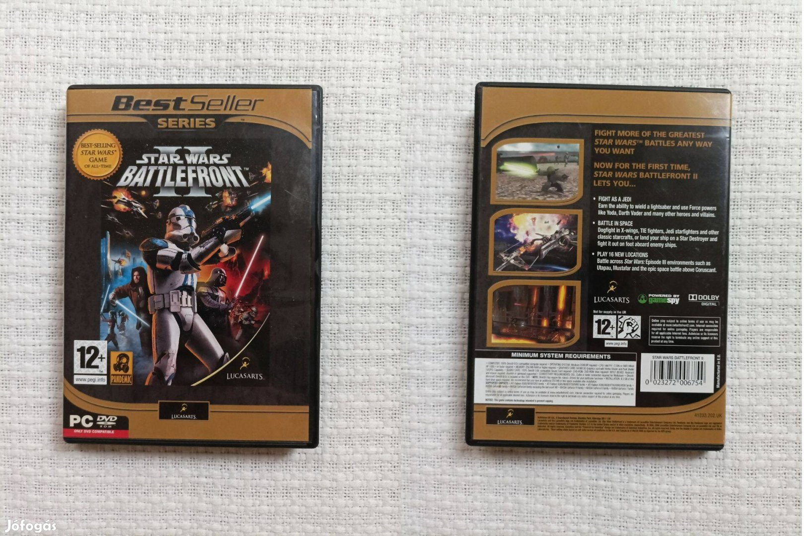 Star Wars Battlefront II Classic PC játék (2005) DVD-ROM